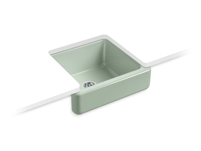 KOHLER K-5664 Whitehaven 23-1/2" undermount single-bowl farmhouse kitchen sink