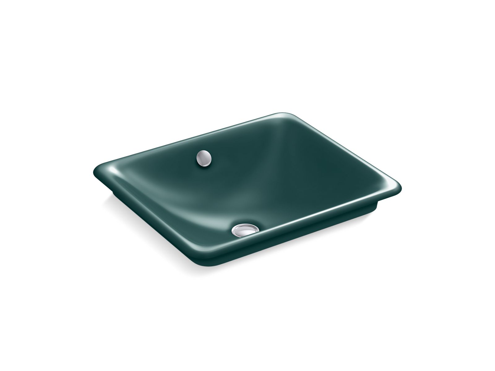 KOHLER K-5400-PAT Iron Plains 18-1/2" rectangular vessel bathroom sink