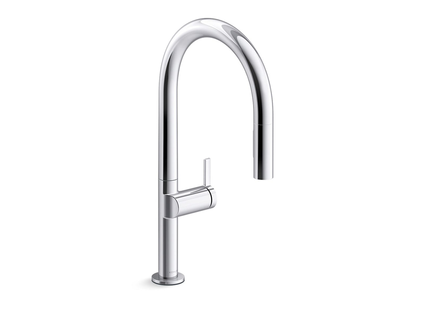 KOHLER K-28270 Components Touchless pull-down kitchen sink faucet with two-function sprayhead
