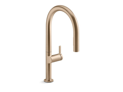 KOHLER K-28270 Components Touchless pull-down kitchen sink faucet with two-function sprayhead
