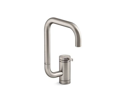 KOHLER K-28290 Components Single-handle bar sink faucet with two-function extended-reach spout