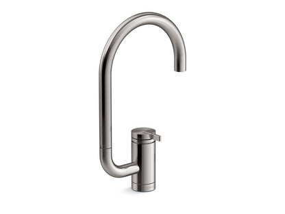 KOHLER K-28277 Components Single-handle bar sink faucet with two-function extended-reach spout