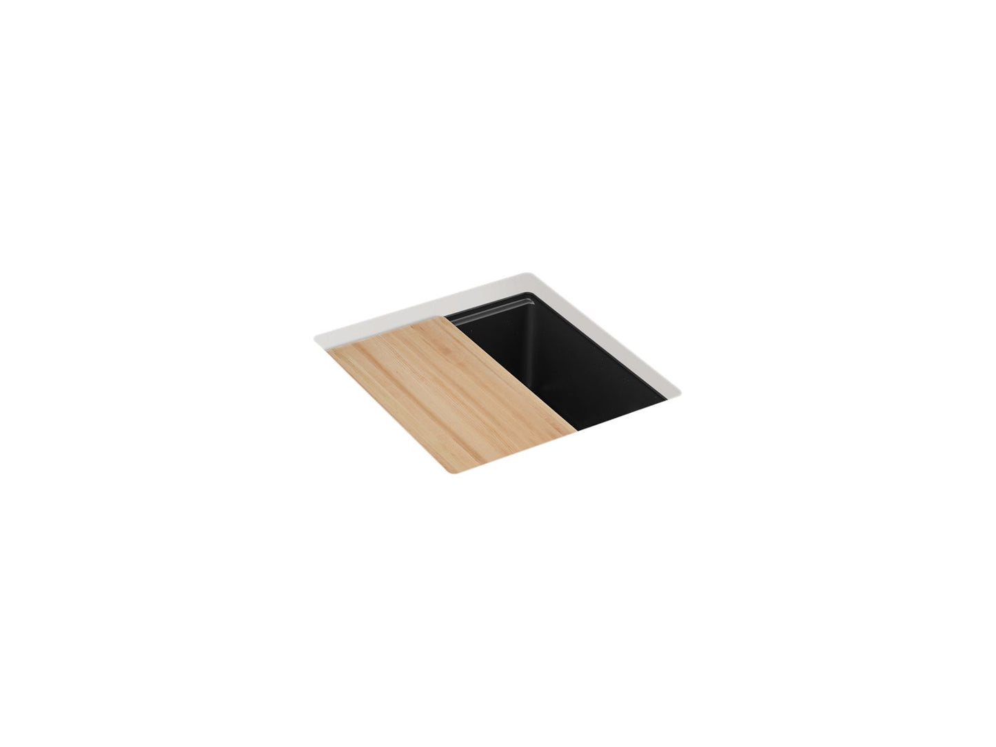 KOHLER Billings™ 18" undermount bar sink with accessories