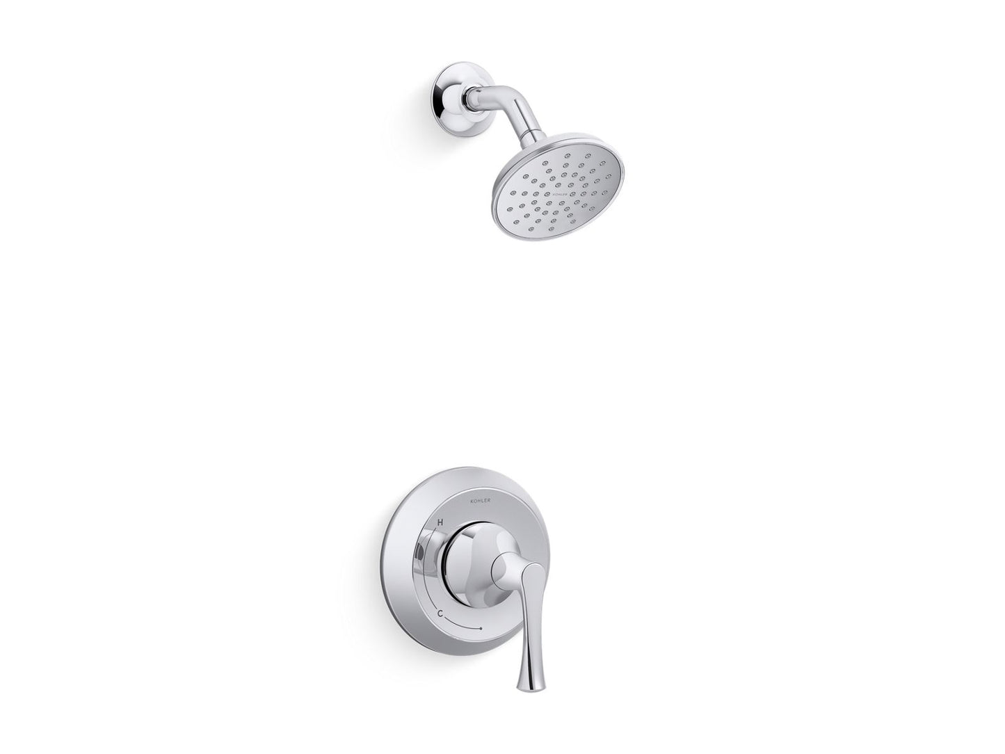 KOHLER K-TS35938-4G Buckley Rite-Temp shower trim kit, 1.75 gpm
