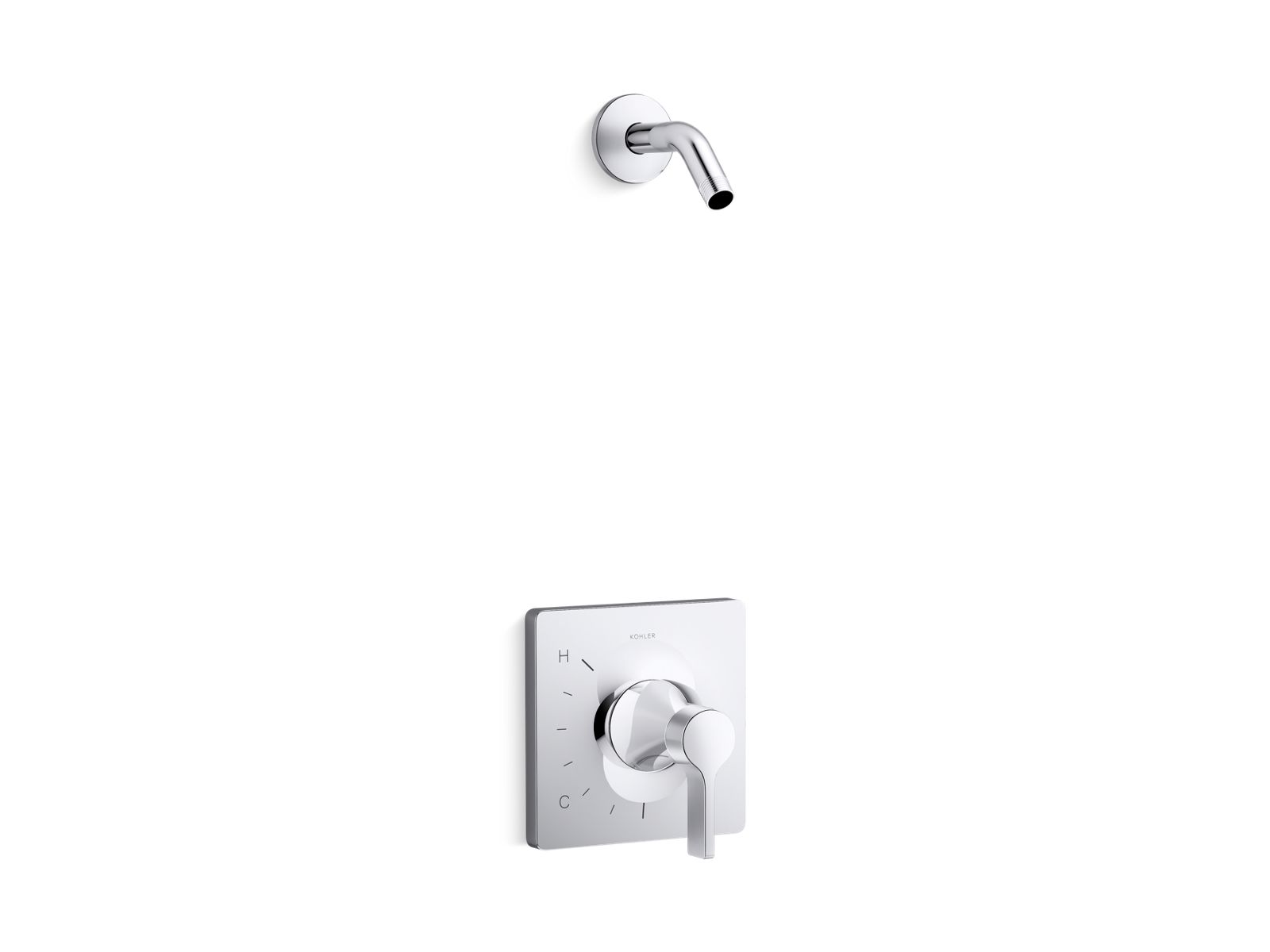 KOHLER Venza Rite-Temp shower trim kit, without showerhead