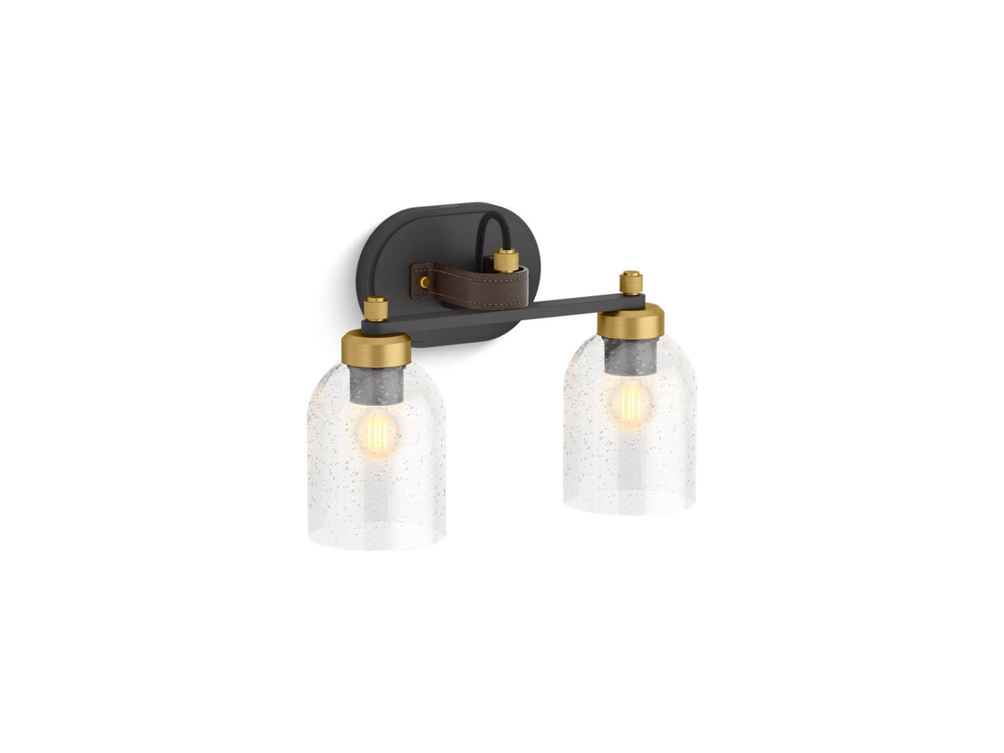 KOHLER Tannage Two-light sconce