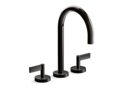 Kallista P25520-LV One Gooseneck, D/M Bath Set, Lever