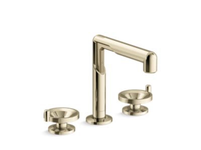 Kallista P34884-BAF Vice Widespread Faucet, Wheel