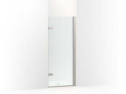 KOHLER K-27707-10L Composed 3/8" pivot door glass and hardware, no handle