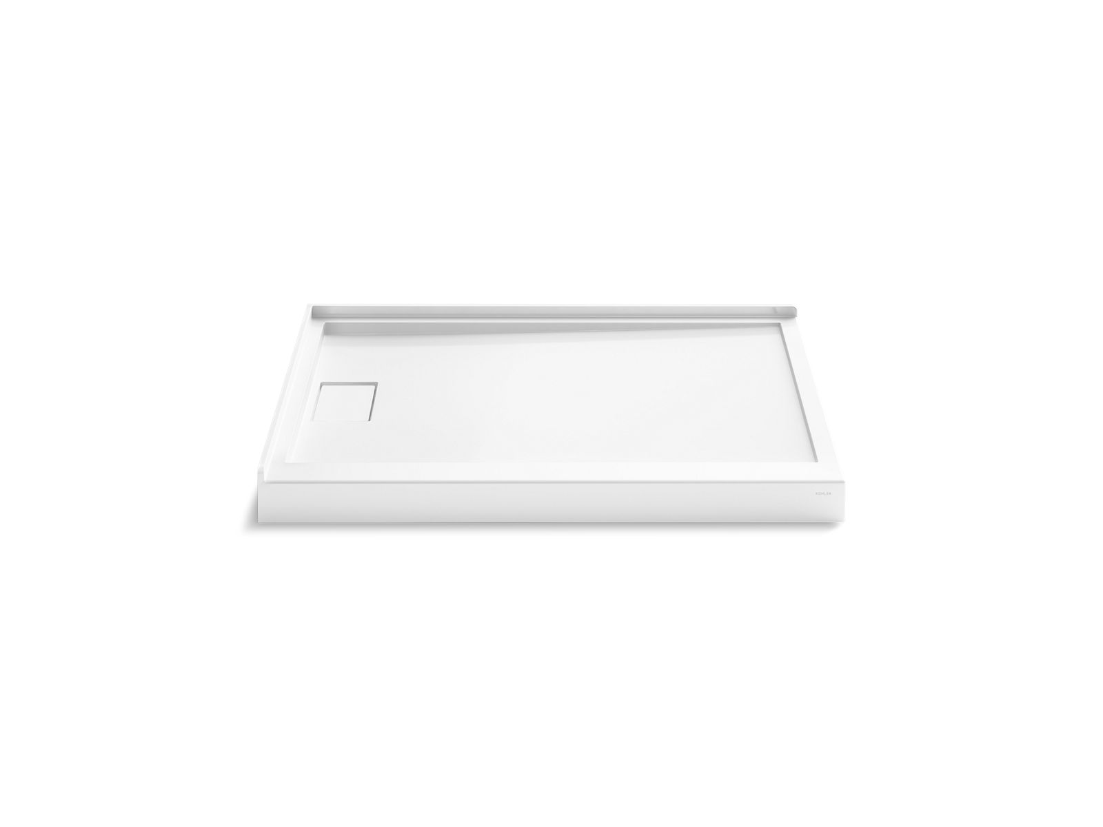 KOHLER Stoneridge™ 48" x 36" corner shower base, left drain