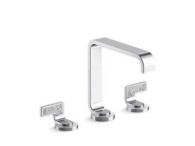 Kallista P34231-TWW Guise Widespread Faucet, Std, Tww
