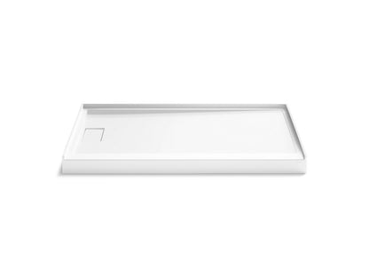 KOHLER Stoneridge™ 60" x 34" alcove shower base, left drain