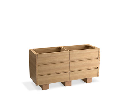 KOHLER Landshapes™ by Daniel Arsham 60" bathroom vanity cabinet