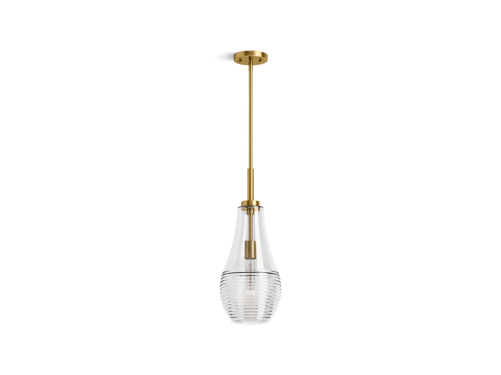 KOHLER K-42196-PE01 Simplice 8" teardrop pendant