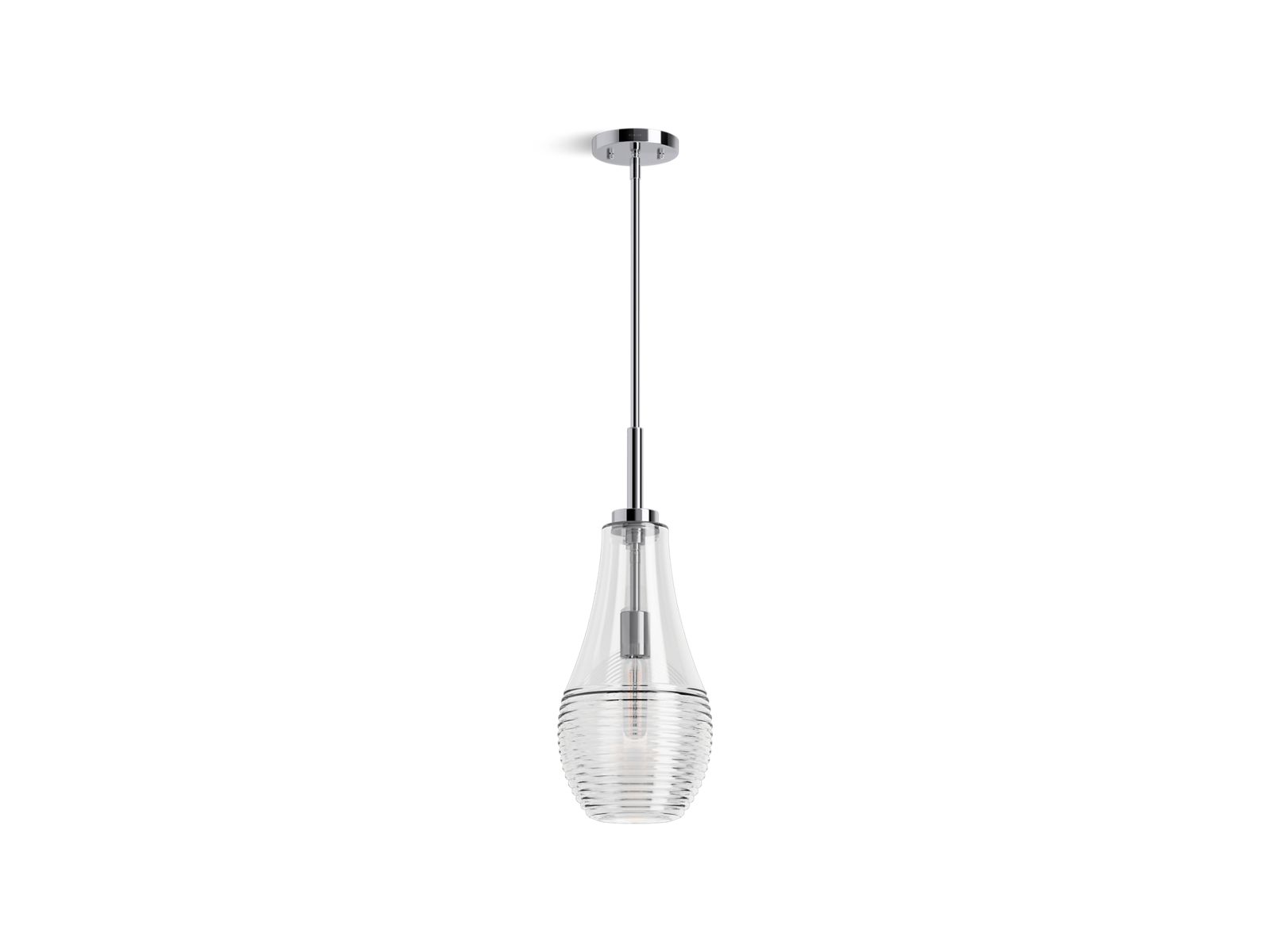 KOHLER K-42196-PE01 Simplice 8" teardrop pendant