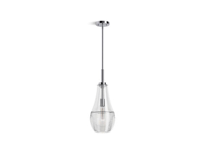KOHLER K-42196-PE01 Simplice 8" teardrop pendant