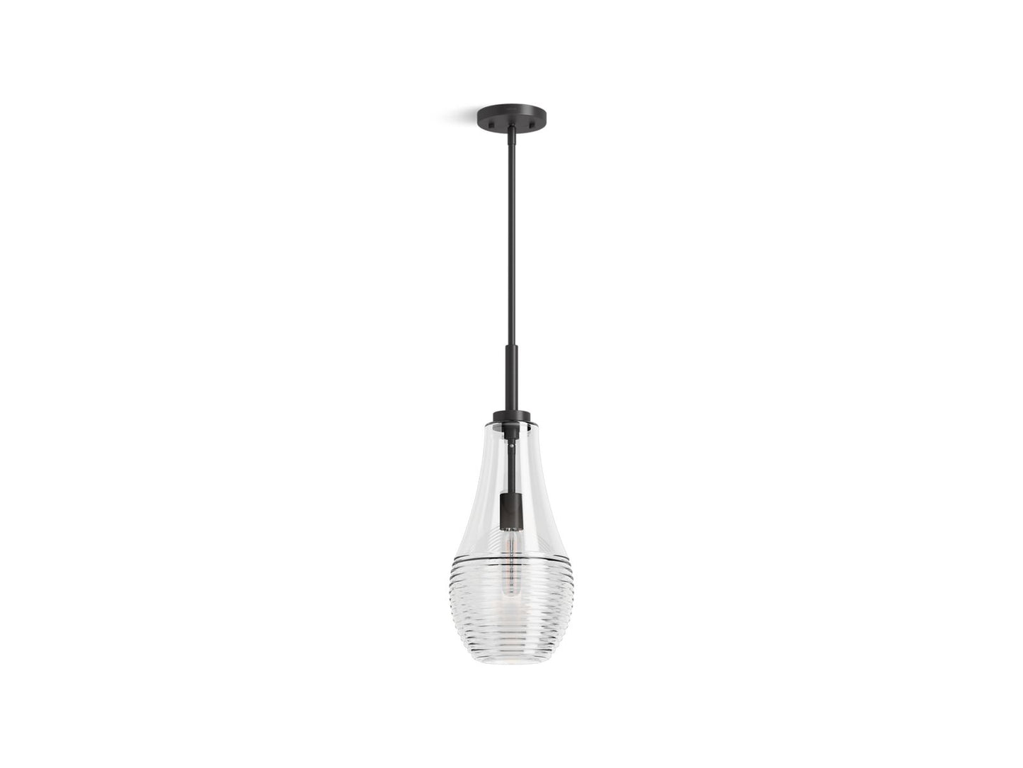 KOHLER K-42196-PE01 Simplice 8" teardrop pendant