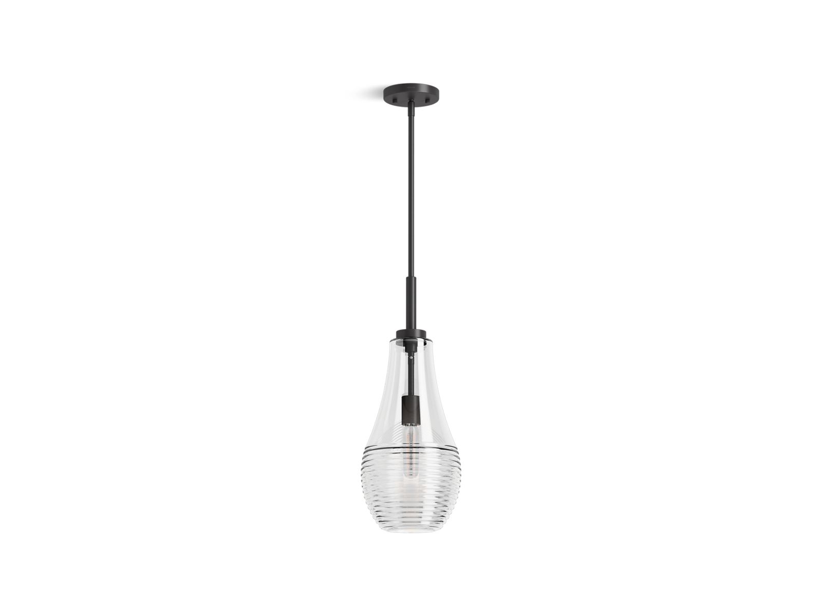 KOHLER K-42196-PE01 Simplice 8" teardrop pendant