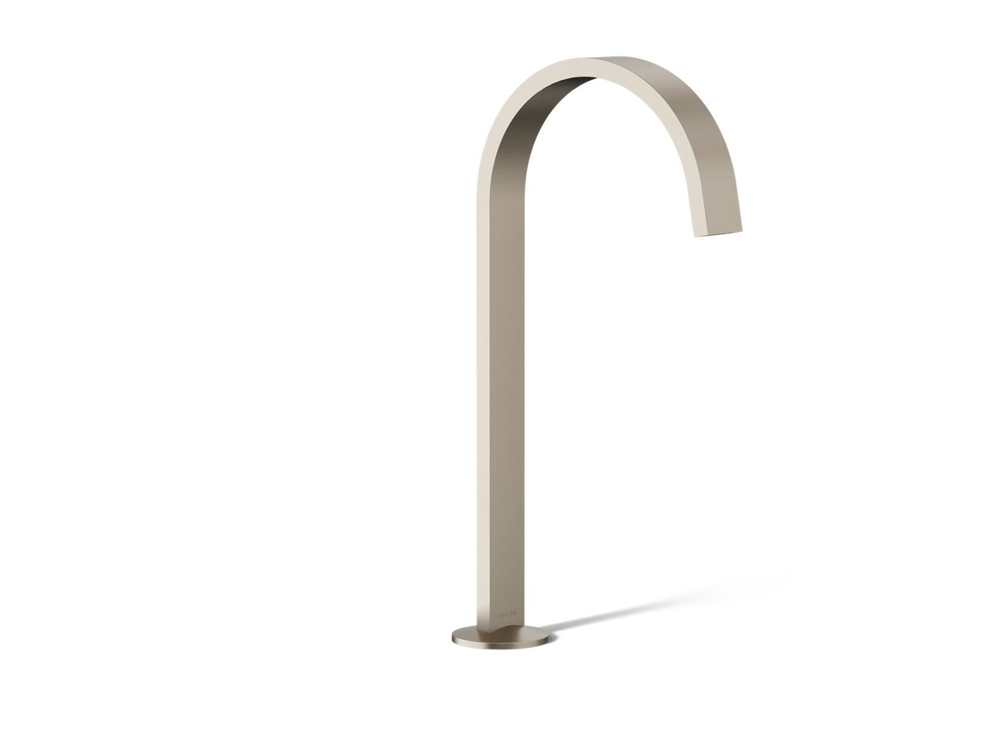 KOHLER Components Bathroom sink faucet spout with Ribbon design, 1.2 gpm
