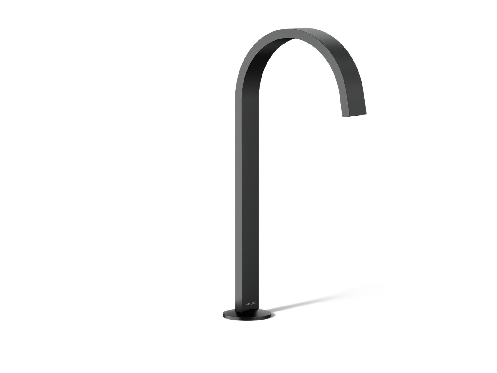 KOHLER Components Bathroom sink faucet spout with Ribbon design, 1.2 gpm