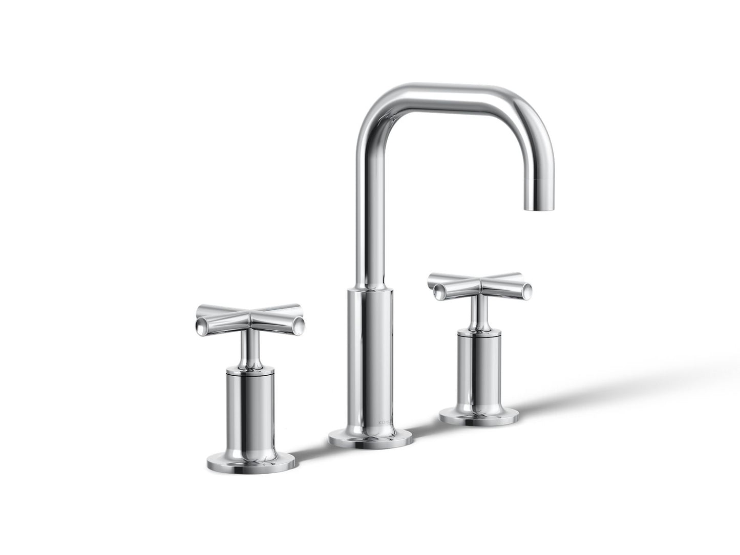 KOHLER Purist Widespread bathroom sink faucet with Cross handles, 1.2 gpm