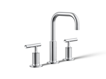 KOHLER Purist Widespread bathroom sink faucet with Lever handles, 1.2 gpm