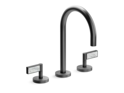 Kallista P24490-WC One Basin Set, Gooseneck, Lv, Wc Stone