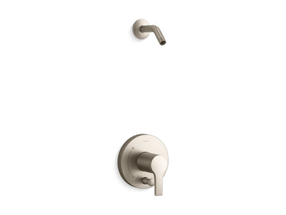 KOHLER Elate Rite-Temp shower trim kit with push-button diverter, without showerhead