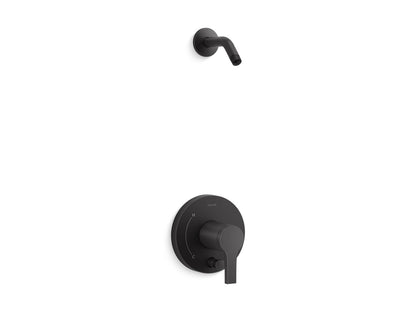 KOHLER Elate Rite-Temp shower trim kit with push-button diverter, without showerhead