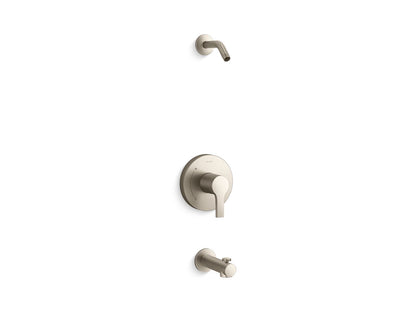 KOHLER Elate Rite-Temp bath and shower trim kit, without showerhead