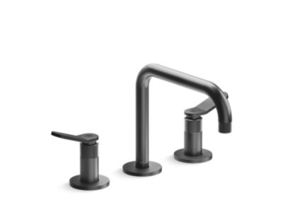 Kallista P33348-LV Aileron Widespread Sink Faucet, Low