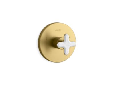 Kallista P32708-WC 002 Thermostatic Trim, White Carrera