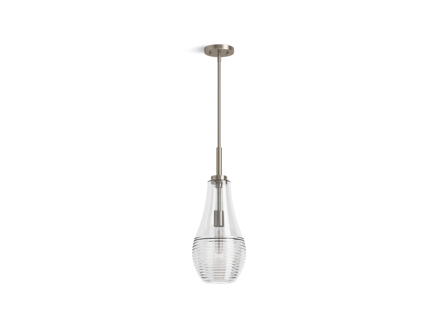 KOHLER K-42196-PE01 Simplice 8" teardrop pendant