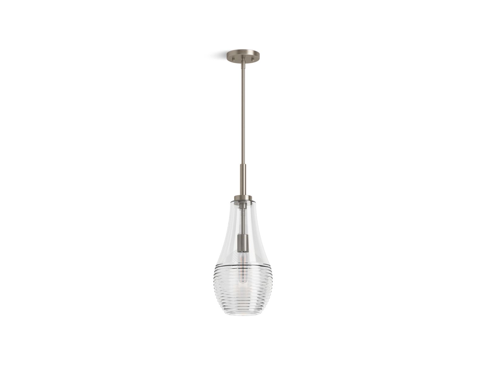 KOHLER K-42196-PE01 Simplice 8" teardrop pendant