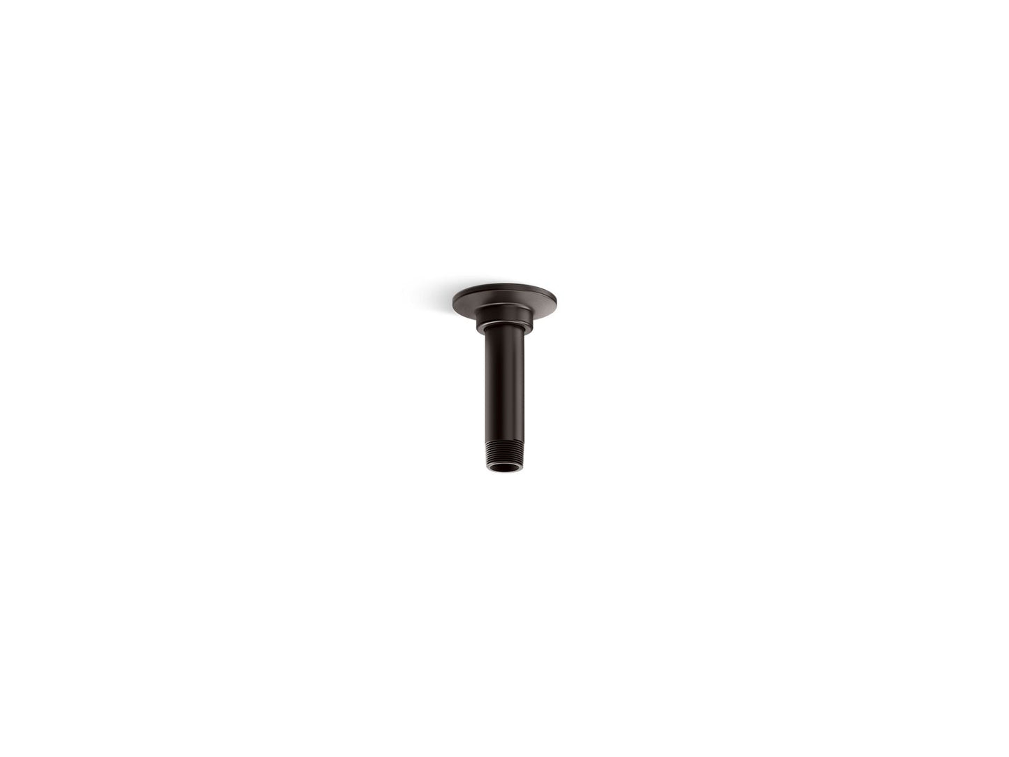 KOHLER 3" ceiling-mount single-function rainhead arm and flange
