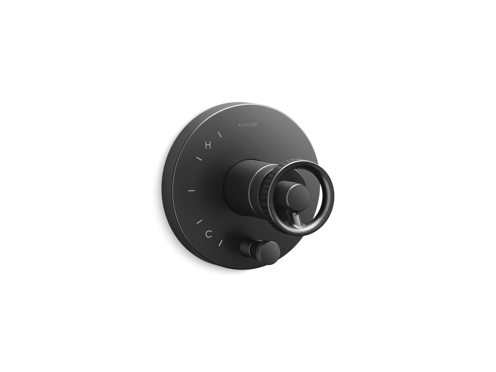 KOHLER Components Rite-Temp valve trim with Industrial handle and diverter