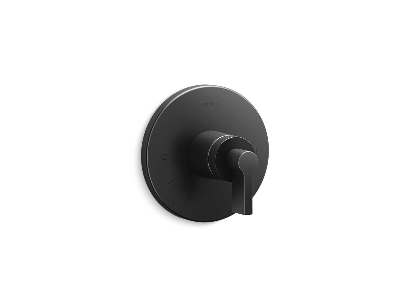 KOHLER Components MasterShower temperature control valve trim with Lever handle