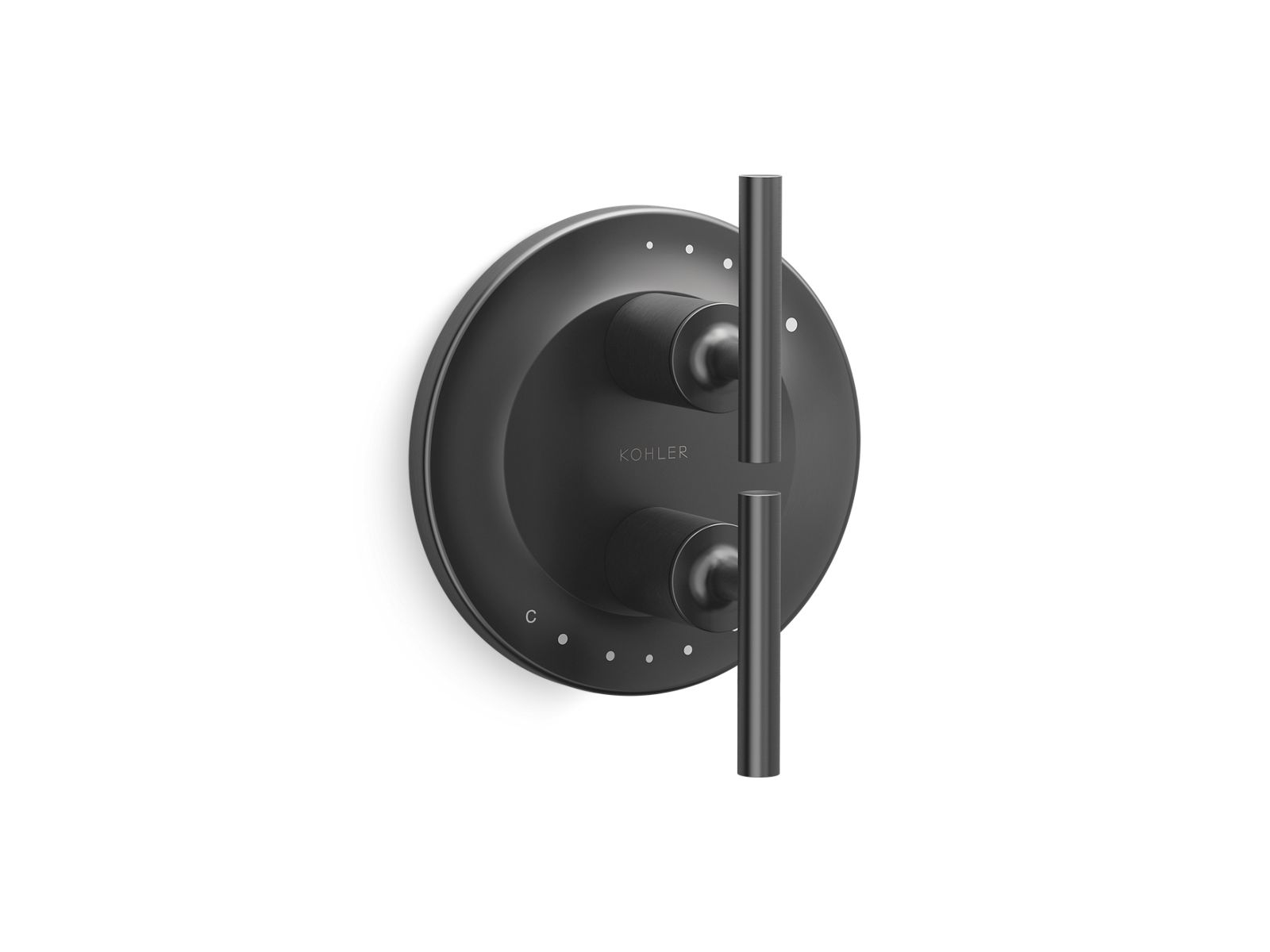 KOHLER Purist MasterShower temperature and volume control valve trim