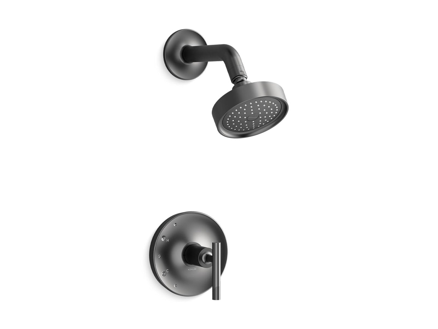 KOHLER Purist Rite-Temp shower trim kit with lever handle, 2.5 gpm