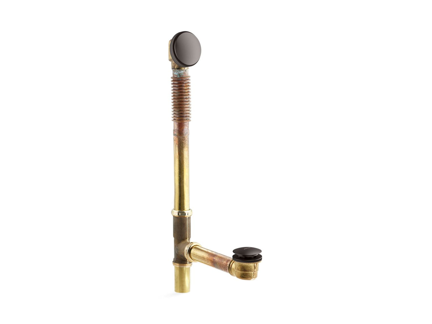 KOHLER Clearflo Brass toe tap bath drain