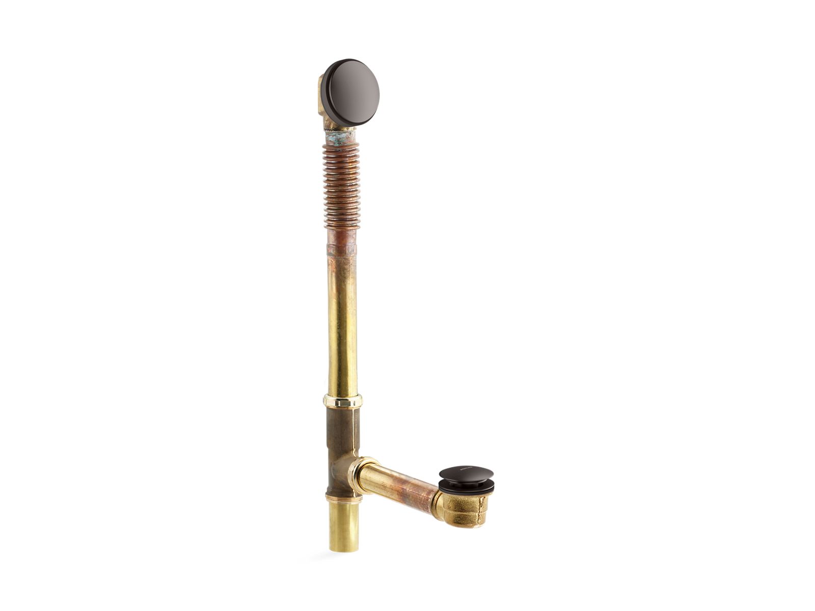 KOHLER Clearflo Brass toe tap bath drain