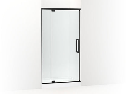 KOHLER K-CA37594-8L Statement 76" H pivot shower door with 5/16"-thick glass
