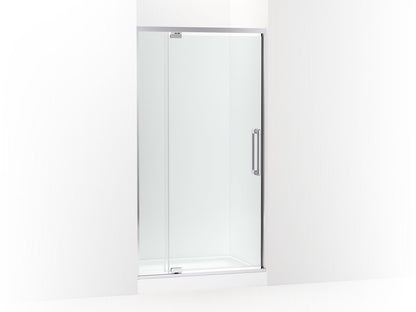 KOHLER K-CA37594-8L Statement 76" H pivot shower door with 5/16"-thick glass