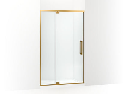 KOHLER K-CA37599-8L Statement 76" H pivot shower door with 5/16"-thick glass