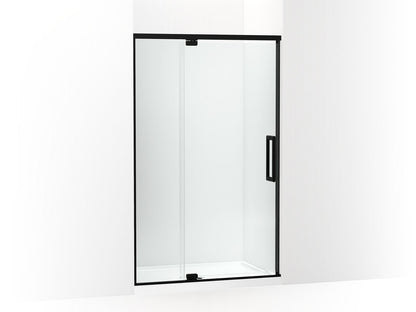 KOHLER K-CA37595-8L Statement 76" H pivot shower door with 5/16"-thick glass