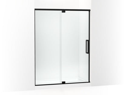 KOHLER K-CA37597-8L Statement 76" H pivot shower door with 5/16"-thick glass