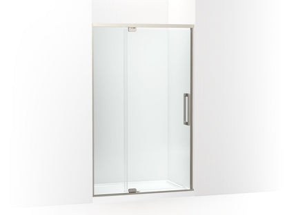 KOHLER K-CA37595-8L Statement 76" H pivot shower door with 5/16"-thick glass