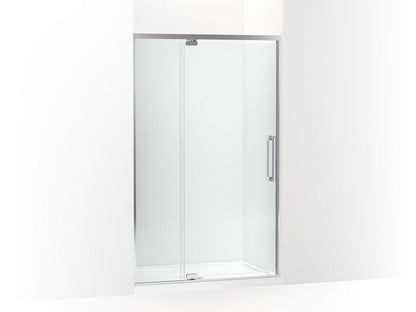 KOHLER K-CA37595-8L Statement 76" H pivot shower door with 5/16"-thick glass
