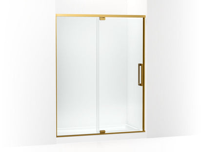 KOHLER K-CA37597-8L Statement 76" H pivot shower door with 5/16"-thick glass