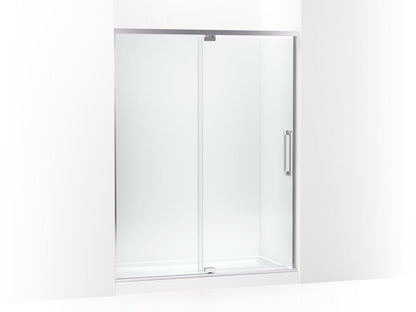 KOHLER K-CA37597-8L Statement 76" H pivot shower door with 5/16"-thick glass